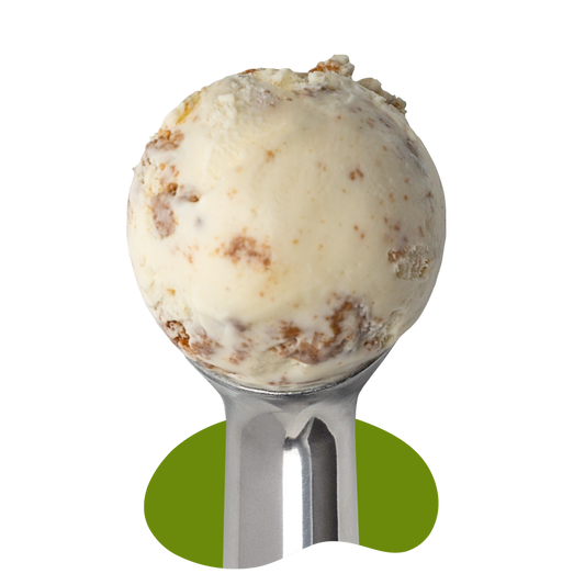 Vegan Poached Pear & Brown Sugar Streusel