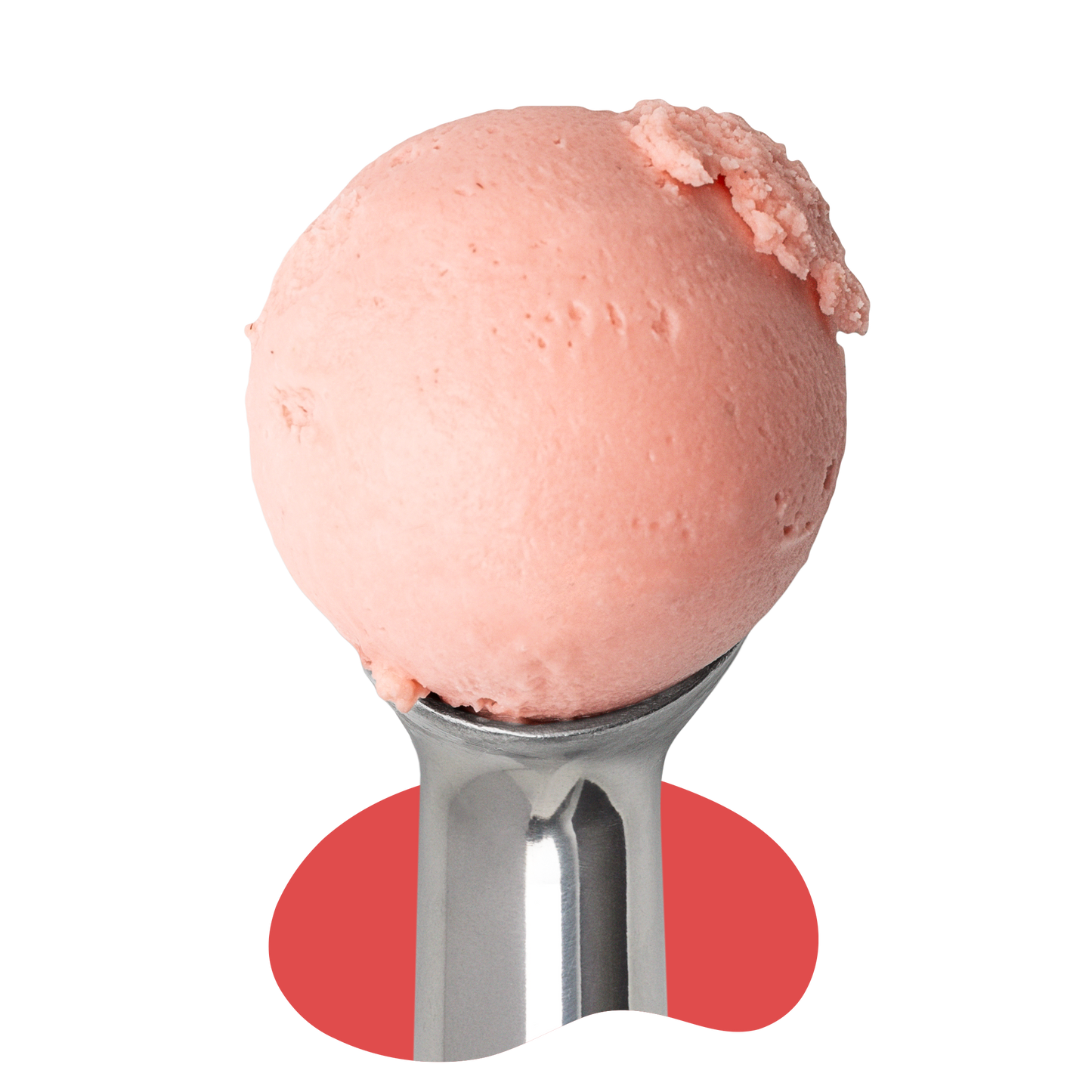 Strawberry Basil Cachaça Sorbet (v)